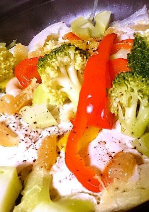 *ブロッコリーと鶏肉の塩レモンタジン鍋*-レシピのメイン写真