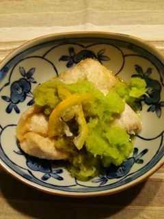 大根おろし×白子の揚げだし♪-レシピのメイン写真