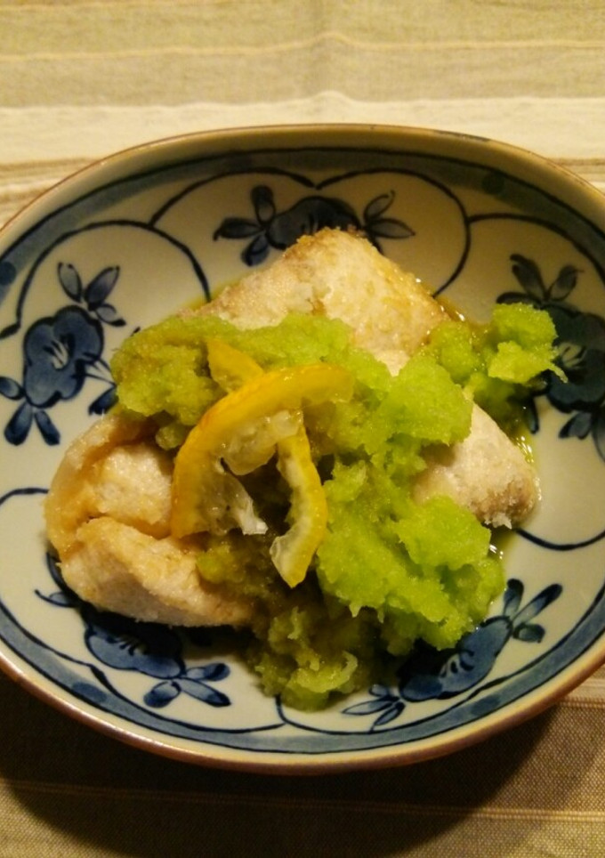 大根おろし×白子の揚げだし♪-レシピのメイン写真