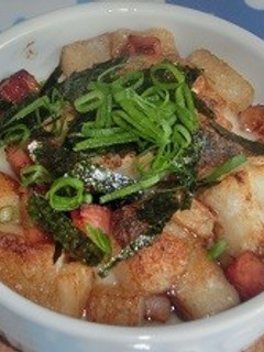 お餅と長芋のココットカマン-レシピのメイン写真