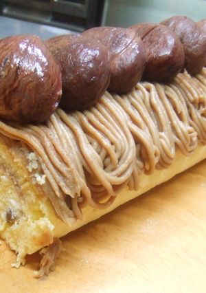 モンブランロールケーキ☆彡-レシピのメイン写真