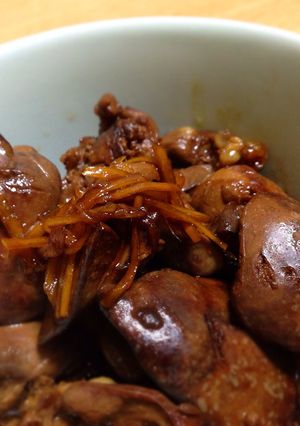 ふわっふわ鶏レバーの簡単な煮物-レシピのメイン写真