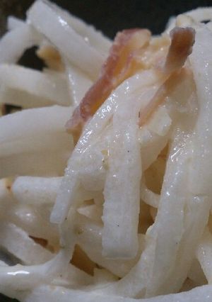 液体味噌で！ 簡単大根とさきいかのサラダ-レシピのメイン写真