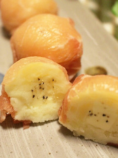 ✿ワインに✿チーズ入りポテトの生ハム包み-レシピのメイン写真