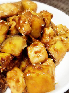 ササミとさつまいもの甘糀煮-レシピのメイン写真