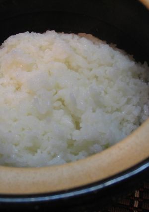 土鍋で美味しいごはん-レシピのメイン写真