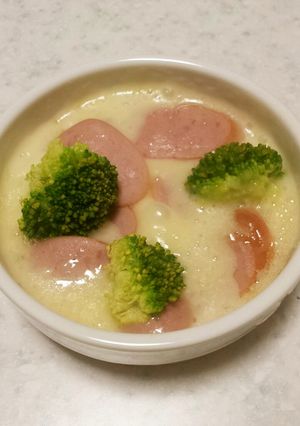 ウインナー&ブロッコリーココットカマン-レシピのメイン写真