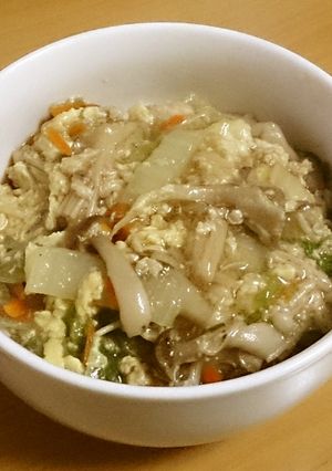 -生姜で体ポカポカ-鶏野菜あんかけ-レシピのメイン写真