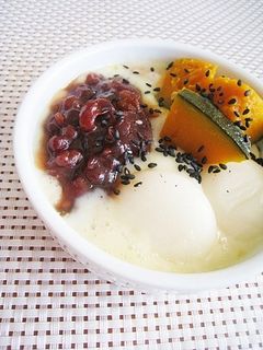 カボチャの煮物でスイーツココットカマン-レシピのメイン写真
