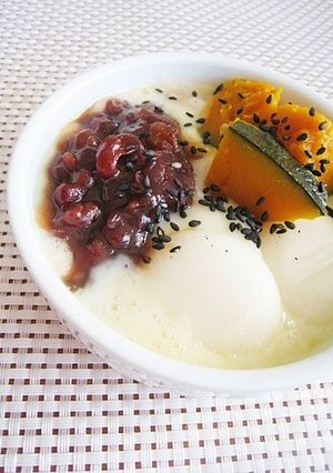 カボチャの煮物でスイーツココットカマン-レシピのメイン写真