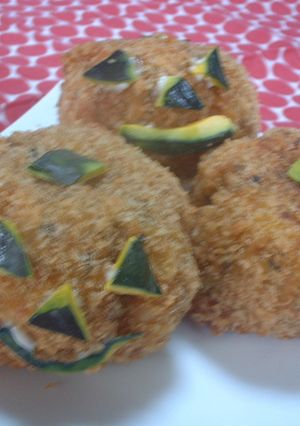 ★チーズin★かぼちゃライスコロッケ-レシピのメイン写真