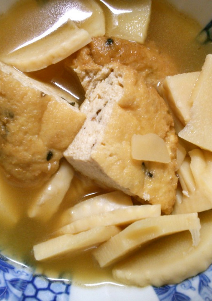 簡単 おかず！ がんもと 筍の 煮物-レシピのメイン写真