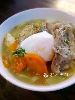 ランチ♡手作りスープでほかほか塩ラーメン-レシピのメイン写真
