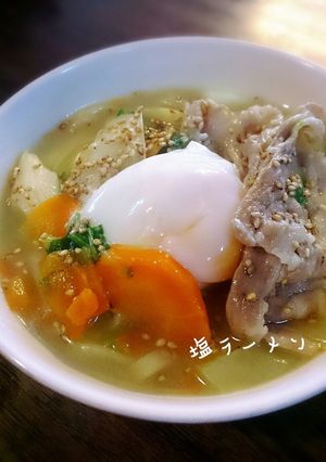 ランチ♡手作りスープでほかほか塩ラーメン-レシピのメイン写真