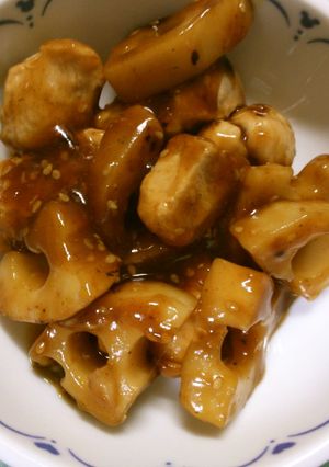 絶品 鶏肉 蓮根 甘酢あん♡ お弁当にも-レシピのメイン写真