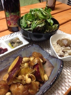 鶏とさつまいもの甘辛-レシピのメイン写真