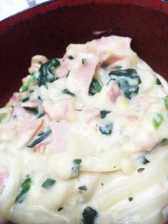 クリームうどん-レシピのメイン写真