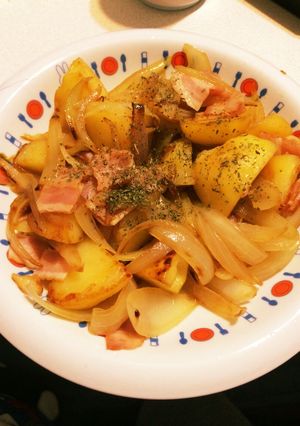 超お手軽！常備食材でジャーマンポテト-レシピのメイン写真