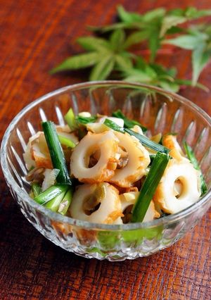竹輪の香味和え-レシピのメイン写真