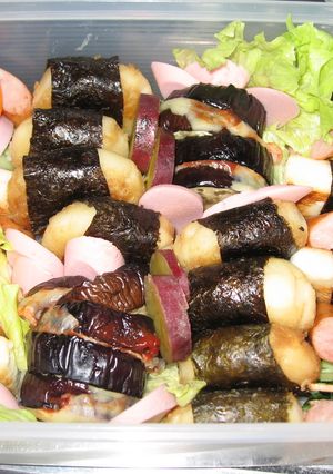 あり合わせ弁当-レシピのメイン写真