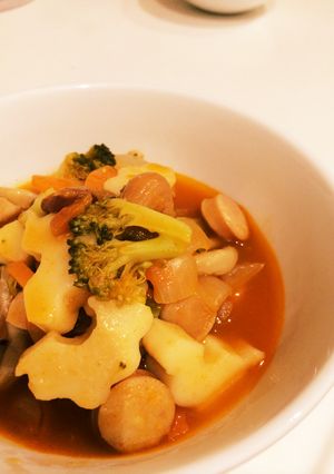 ちくわぶで☆お野菜たっぷりニョッキ風-レシピのメイン写真