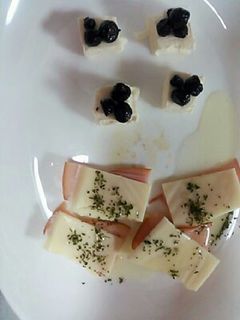 ワインにあう♪ハムとチーズのミルフィーユ-レシピのメイン写真