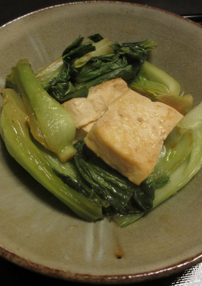 青梗菜と豆腐の中華炒め-レシピのメイン写真