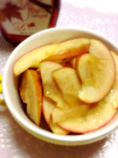 メープル焼きりんご-レシピのメイン写真
