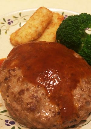 ☆ふっくらハンバーグ☆-レシピのメイン写真