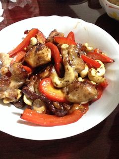 鶏肉とパプリカのカシューナッツ炒め-レシピのメイン写真