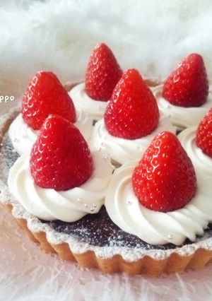 **苺ちょこタルト**-レシピのメイン写真