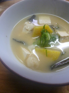 安納芋と豆腐の味噌汁-レシピのメイン写真