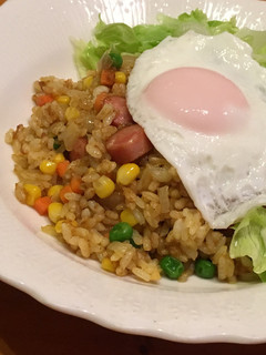 夏本番♫食欲そそる♡カレー炒飯-レシピのメイン写真