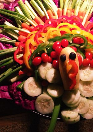 七面鳥の野菜ディップ:)-レシピのメイン写真