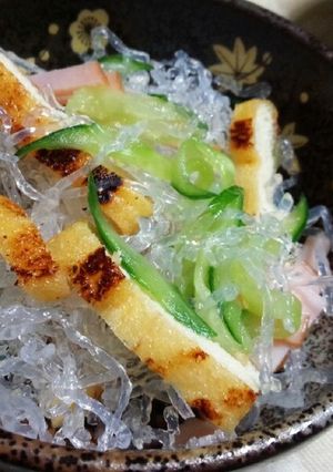 海藻麺クリスタルの酢の物-レシピのメイン写真