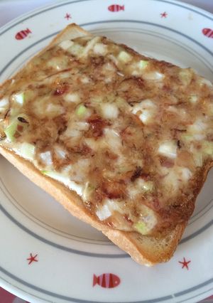 カツネギマヨトースト-レシピのメイン写真