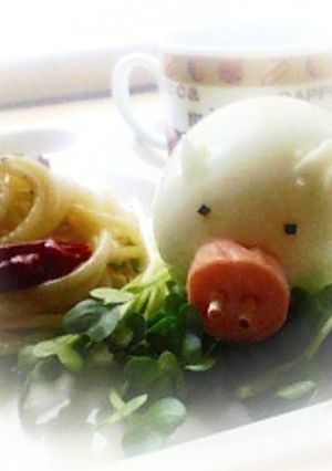 こぶたのペペロンチーニ♪-レシピのメイン写真