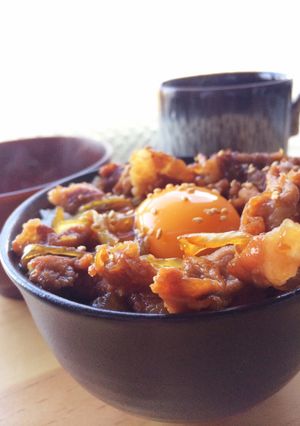 手間いらず!スピーディー豚丼-レシピのメイン写真
