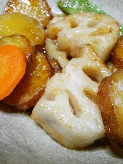 根菜の甘酢炒め-レシピのメイン写真