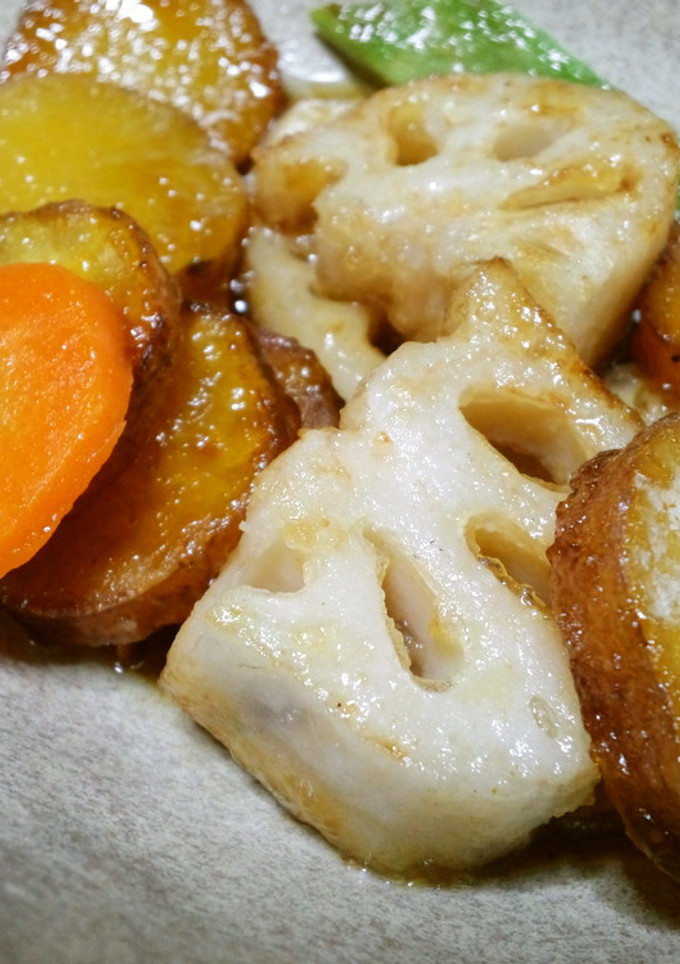 根菜の甘酢炒め-レシピのメイン写真