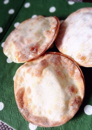 餃子の皮de柿パイ風-レシピのメイン写真