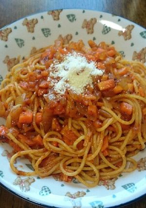 簡単すぎるミートソーススパゲティ-レシピのメイン写真