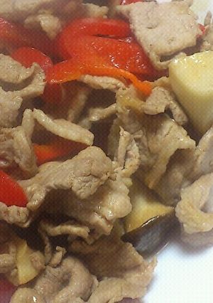 エリンギと豚肉のオイスターソース炒め-レシピのメイン写真