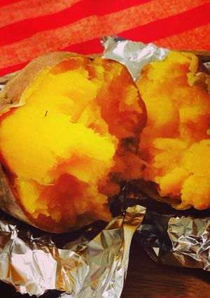 安納芋焼き芋とろとろホカホカ-レシピのメイン写真
