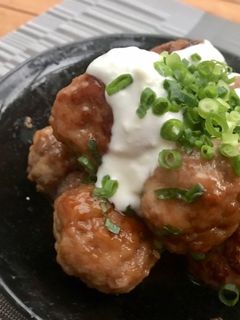 ハンペンとひき肉だけ♡てりやきマヨソース-レシピのメイン写真