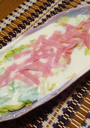 簡単に❤白菜のミルクあんかけ❤-レシピのメイン写真
