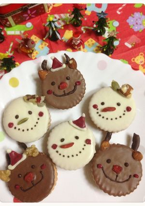 クリスマス☆簡単！マシュマロサンド-レシピのメイン写真