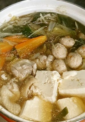 我が家の！野菜が美味しい水炊き-レシピのメイン写真
