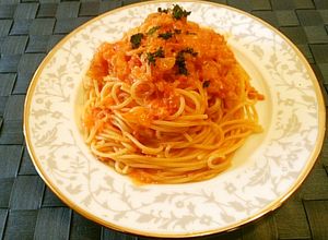 ◆簡単＆美味♡カニのトマトスパゲッティ◆-レシピのメイン写真