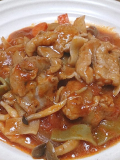 フライパンで☆チキンのトマト煮込み-レシピのメイン写真